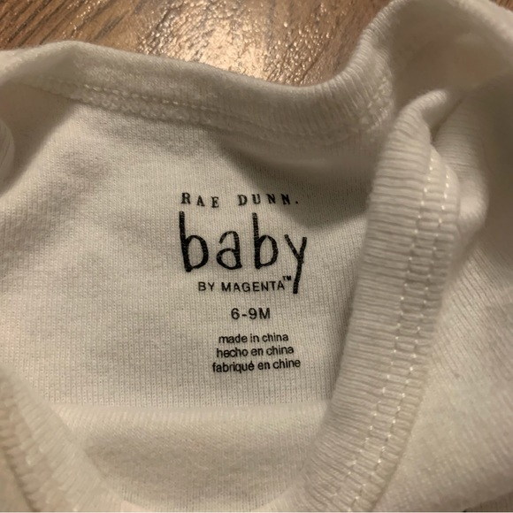 6-9 months Rae Dunn bodysuit - Picture 2 of 2